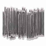 BERK ENTERPRISES INC Berkley Square BEP90209 Wrapped Polypropylene Stirrers, 5.5", Black, 500/Box