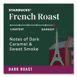 STARBUCKS COFFEE COMPANY 011111158CT French Roast K-Cups, 96/Carton