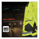 TENACIOUS HOLDINGS, INC. ergodyne® 25522 GloWear 8928 Class E Hi-Vis Insulated Bibs, Small, Lime