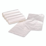 WEBSTER INDUSTRIES Earthsense® Commercial RNW5815C Linear Low Density Clear Recycled Can Liners, 60 gal, 1.5 mil, 38" x 58", Clear, 10 Bags/Roll, 10 Rolls/Carton