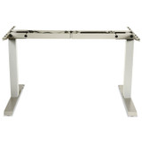 ALERA HT2SSG Alera AdaptivErgo Sit-Stand Two-Stage Electric Height-Adjustable Table Base, 48.06" x 24.35" x 27.5" to 47.2", Gray