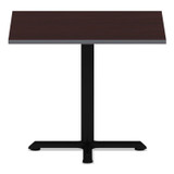 ALERA TTSQ36CM Reversible Laminate Table Top, Square, 35.38w x 35.38d, Medium Cherry/Mahogany