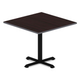 ALERA TTSQ36CM Reversible Laminate Table Top, Square, 35.38w x 35.38d, Medium Cherry/Mahogany