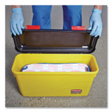 RUBBERMAID COMMERCIAL PROD. HYGEN™ Q95088YW HYGEN Charging Bucket, 6.8 gal, Yellow