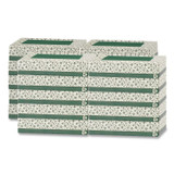 AMERICAN PAPER CONVERTING Eco Green® EF150 Recycled Two-Ply Facial Tissue, White, 150 Sheets/Box, 20 Boxes/Carton