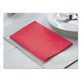 HOFFMASTER 180511 Dinner Napkins, 2-Ply, 15 x 17, Red, 1,000/Carton