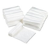 WEBSTER INDUSTRIES Ultra Plus® HD334011N Can Liners, 33 gal, 11 mic, 33" x 40", Natural, 25 Bags/Roll, 20 Rolls/Carton
