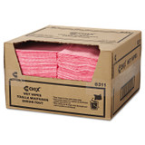 CHICOPEE, INC Chix® 8311 Wet Wipes, Stripe Design, 11.5 x 24, White/Pink, 200/Carton