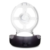 CFS BRANDS San Jamar® R6000TBK Single 12" JBT Bath Tissue Dispenser, Classic, 1 Roll, 12.9 x 5.63 x 14.88, Transparent Black Pearl