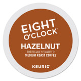 KEURIG DR PEPPER Eight O'Clock 6406CT Hazelnut Coffee K-Cups, 96/Carton