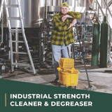 SUNSHINE MAKERS, INC. Simple Green® 14010 Industrial Cleaner and Degreaser, Concentrated, Lemon, 1 gal Bottle, 6/Carton