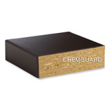 DIVERSIFIED WOODCRAFTS, INC. Spaces™ P7152BK30N Classroom Science Table, 72w x 30d x 30h, Black ChemGuard High Pressure Laminate (HPL) Top, Oak Base