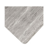 CROWN MATS & MATTING CU2436GY Cushion-Step Marbleized Rubber Mat, 24 x 36, Gray
