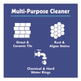 U.S. PUMICE Pumie® PB80Q Tile and Concrete Cleaner, 6 x 1.5, Gray, 12/Carton