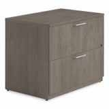 ALERA SVLF3624WA Alera Seville Series Lateral File Cabinet, 2 Legal-Size File Drawers, Walnut, 36" x 24" x 29"
