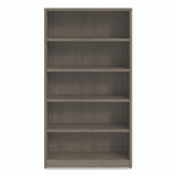 ALERA SVBC6536WA Alera Seville Bookcase, Five-Shelf, 36w x 14d x 65h, Walnut