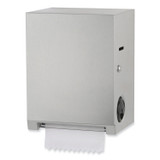 BOBRICK WASHROOM 2860 Surface-Mounted Roll Paper Towel Dispenser, 11.69 x 8.94 x 15, Satin Stainless Steel