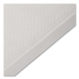 RUBBERMAID COMMERCIAL PROD. 1982724 Safti-Grip Bath Mats, White Textured Surface, Suction-Cup Backing, 14" x 22.5", 12/Carton