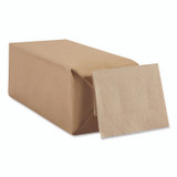 GEORGIA PACIFIC Professional 37835 Dixie Full-Fold Dispenser Napkins, 1-Ply, 12 x 13, Brown, 600/Pack, 12 PK/CT
