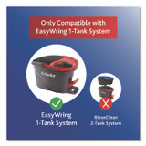 FREUDENBERG HOUSEHOLD PRODUCTS O-Cedar® 170500CT EZWring Deep Clean Refill, Patented Microfiber, Custom Size for EZ Wring Mop Systems, Red/White, 4/Carton