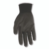 MCR SAFETY B96699SDZ Work Gloves, 10" Long, Small, Black, 12 Pairs