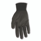 MCR SAFETY B96699XLDZ Work Gloves, 10" Long, X-Large, Black, 12 Pairs