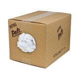 HOSPECO 340-10 Reclaimed White Knit Rags, 10 lb/Carton