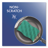FREUDENBERG HOUSEHOLD PRODUCTS O-Cedar® 169431CT Scrunge Non-Scratch Scrub Sponge, 2.63 x 4.25, 1" Thick, Green/Blue, 2/Pack, 8 Packs/Carton