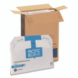 GEORGIA PACIFIC Professional 47052 Safe-T-Gard Half-Fold Toilet Seat Covers, Half-Fold, 14.5 x 17.44, White, 250/Pack, 4 Packs/Carton