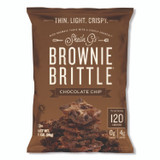 SHEILA G'S G’s™ Brownie Brittle™ SGB01622 Chocolate Chip Crisps, 1 oz Bag, 6/Pack