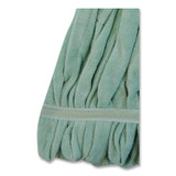 THE ODELL CORPORATION O'Dell® MWTMGNB EchoFiber Microfiber Loop Mop, Medium, Split Microfiber, 14" x 14", 1.5" Headband, Green