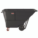 SUNCAST CORPORATION Commercial® RMTTHD150D 1.5 cu yd Heavy Duty Tilt Truck, Forkliftable Frame, 2,200 lb Capacity, Black