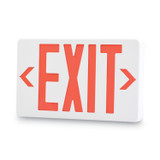 TATCO 07230 LED Exit Sign, Polycarbonate, 12.25 x 2.5 x 8.75, White