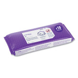 KIMBERLY-CLARK PROFESSIONAL Kimtech™ 06070 W4 PreSat Alcohol Wipers, 70% IPA, 1-Ply, 9 x 11, White, 40/Pack, 10 Packs/Carton