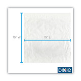 GEORGIA PACIFIC Dixie® GRC1516 All-Purpose Food Wrap, Dry Wax Paper, 15 x 16, White, 1,000 Sheets/Pack, 3 Packs/Carton