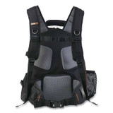 TENACIOUS HOLDINGS, INC. ergodyne® 13743 Arsenal 5843 Tool Backpack Dual Compartment, 26 Compartments, 8.5 x 13.5 x 18, Ballistic Polyester, Black/Gray