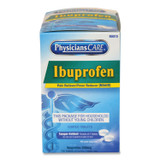 ACME UNITED CORPORATION PhysiciansCare® 90015 Ibuprofen Medication, Two-Pack, 50 Packs/Box