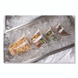 ECO-PRODUCTS,INC. EP-RDP32 Round Deli Containers, 32 oz, 4.63" Diameter x 5.5" h, Clear, Plastic, 500/Carton