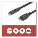 STAPLES BRANDS GROUP TECH ST62445 USB-C to Micro USB Type-B 3.1 Cable, 6 ft, Black