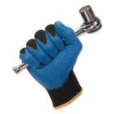 SMITH AND WESSON KleenGuard™ 40227 G40 Foam NITRILE Coated Gloves, EN388: 3121X, 9.45" Long, Large (Size 9), Blue/Black, 12 Pairs