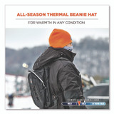 TENACIOUS HOLDINGS, INC. ergodyne® 16814 N-Ferno 6812 Rib Knit Beanie, One Size Fits Most, Orange