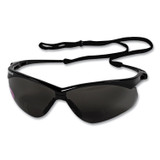SMITH AND WESSON KleenGuard™ 22519 V60 Nemesis Rx Reader Safety Glasses, Black Frame, Smoke Lens, +2.5 Diopter Strength, 6/Box