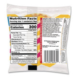 J.M. SMUCKER CO. Smucker's® 22002220 UNCRUSTABLES Peanut Butter and Strawberry Jam on Wheat Bread, 2.6 oz Bag, 48/Carton