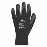 SMITH AND WESSON KleenGuard™ 97271 G40 Latex Coated Gloves, EN388: 2142, Medium (Size 8), Gray/Black, 12 Pairs