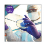 KIMBERLY-CLARK PROFESSIONAL Kimtech™ 55084 PURPLE NITRILE Exam Gloves, Powder-Free, X-Large, 6 mil Thick, 9.5" Long, Purple, 90/Box