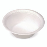 DART SOLO® 12BWWCRPK Concorde Foam Bowls, 12 oz, White, 125/Pack