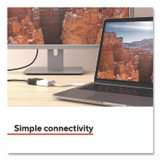 STAPLES BRANDS GROUP TECH ST62367 USB-C to VGA Audio/Video Adapter, 6", White