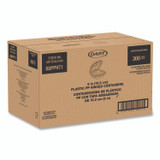 DART 60PPHT1 Microwaveable Hinged Containers, ProPlanet, 6.31 x 6.31 x 3, Clear, Plastic, 300/Carton