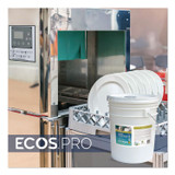 EARTH FRIENDLY PRODUCTS ECOS® PL944005 Wave Commercial Automatic Dishwasher Detergent, Free and Clear, 5 gal Pail