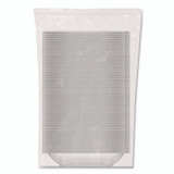 DART C24SB Square Plastic Bowls, 24 oz, 5 x 5 x 1.99, Clear, Plastic, 63 Bowls/Sleeve, 4 Sleeves/Carton